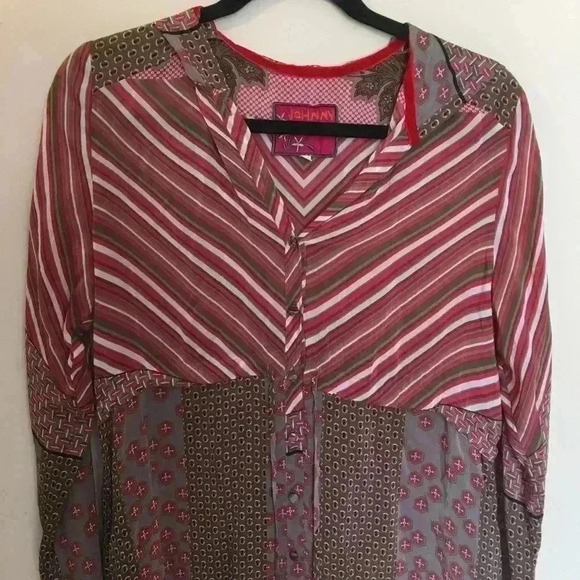 Johnny Was Long Sleeve Top - Picture 5 of 7